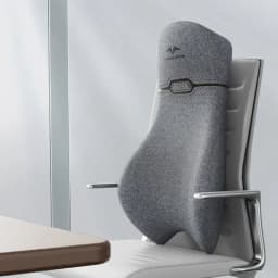 Car Integrated Headrest Lumbar Support Cushion Auto Seat Travel Relax Head Waist Support Auto Accessories Universal Headrest