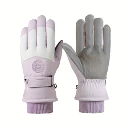 Autumn Winter Women Gloves Touch Screen Windproof Warm Riding Snow Play Men and Women Warm Gloves