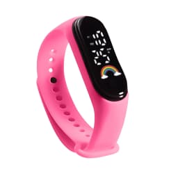 Children Multicolor Watch Led Digital Wrist Watches For Boy Girl Outdoor Sport Watch Display Week Life Waterproof Watches
