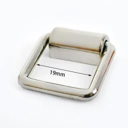 5/10/20Pcs 15/16/19mm Metal D Ring Buckles Bag Side Clips for Handbag Chain Handles Connector Bags Strap Hardware Accessories