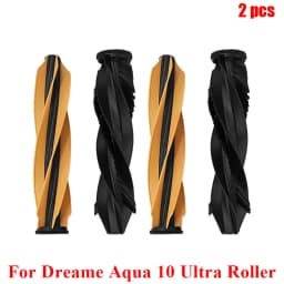 Acccessories Fit For (Dreame Aqua 10 Ultra Roller) Vacuum Parts Main Roller Brush Side Brush Cleaner Filter Dust Bag Roller Mops
