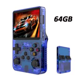 R36S Retro Handheld Game Console Linux System 3.5 Inch IPS Screen Portable Pocket Video Player 64GB 128GB Games Kid Boy Gifts