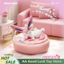 Original Eevee Sleeping Position Series Blind Box Mystery Box Vaporeon Anime Figurines Sylveon Espeon Umbreon Merchandise Gifts