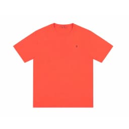 CH Embroidered Solid Color Short Sleeve T Shirt Men Crew Neck Regular Fit Classic Timeless Premium Fabric Casual Daily Tops