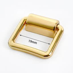 5/10/20Pcs 15/16/19mm Metal D Ring Buckles Bag Side Clips for Handbag Chain Handles Connector Bags Strap Hardware Accessories