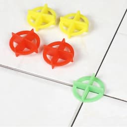 50/100Pcs Ceramic Tile Leveling System Spacers Clips Wedge for Tiling Fixing Floor Wall Gap Leveling System Construction Tools