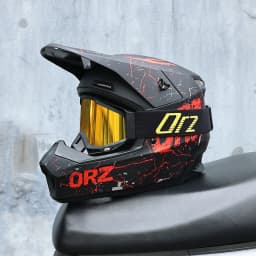 903-Motorcycle off-road helmet, fully covered electric vehicle, pulling full helmet, mountain downhill, all season