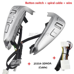 New Color Steering Wheel Buttons 25550-3DA6A Cruise Control Switch For Nissan Sentra 2013-2015 For Nissan Versa 2014-2015