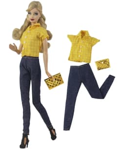 1 Set Doll Clothes 1:6 Scale Dress Outfit for 11.5 Inch 30cm Doll Many Style for Choice Gifts for Girls Doll Accessories #5