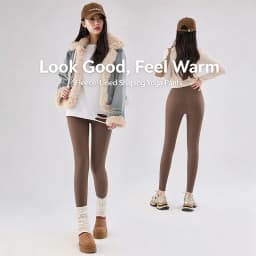 Fall Winter New Warm Fleece Lined Yoga Leggings Female High Waist Shaping Workout Sharkskin Leggings Elastic Tight Thermal Pants