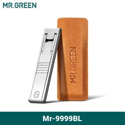 MR.GREEN Ultra Thin Nail Clippers German Precision Manufacturing Technology Nail Cutters With Cow Leather Cover Superior Texture