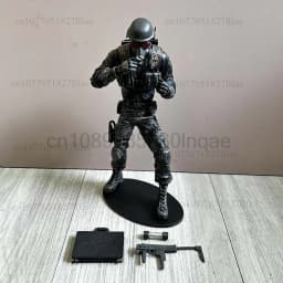 Redfield Hunk Zombie With Dog Licker And Walker Chris Redfield Biohazard Executioner Majini Action Figure Model Toys Room Decor