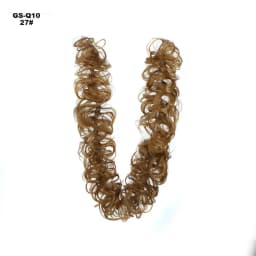 Zolin Synthetic Messy Curly Hair Bun Scrunchie Chignon Donut Elastic Rope Rubber Band Hair Bun Pad Updos Hairpiece