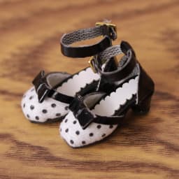ICY DBS Blyth Doll Shoes 1/6 Heels Featured Polka Dot Shoes BJD Girls Toys