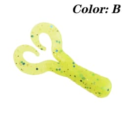 20 Pcs Silicone Worm Soft Lure Jig Wobblers 4cm 0.7g Attractive Shrimp Odor Salt Artificial Baits Fishing Tackle Pike Bass Carp