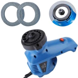 220V Electric Drill Bit Sharpener with 19 Grinding Holes for 3mm to 12mm Drill Bits Efficient and User Friendly Design
