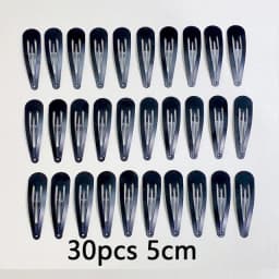 10/20/30PCS Women Basic Alloy Hairpin Silver Gold Waterdrop Shape Hair Clips Girls DIY Hairstyle Clip Fashion Hair Accessories
