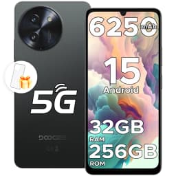 DOOGEE Note59 Pro Android Smartphone 15 5G HD Mobile Phone 32 Go RAM 256 Go ROM battery mAh global Version