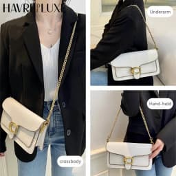 Golden Sliver Bag Chain Accessories Metal Extension Chains Crossbody Belt Replacement Black Bags Strap For Women Bag Accessories