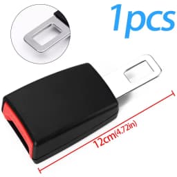 Cross-border Hot Car Seat Belt Extender Joint Thickening Fixer Lengthening Buckle Seat Belt Accessories Straight Insert Buckle