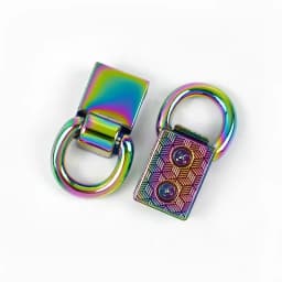 2/4/10Pcs Deepeel Bag Side Clip Buckles D Ring Belt Hook Clasp Handbag Strap Chain Connector Buckle DIY Craft Hardware Accessory