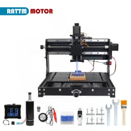 [BR Stock] 500W 220V CNC 3020 Plus Router GBRL Control for Metal Acrylic MDF Linear Guide With 2.8inch Touch Control