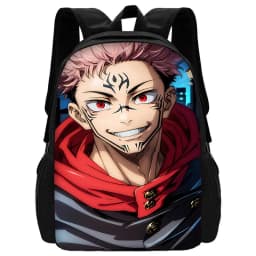 Anime J-JujutsuS K-KaisenS Child School Backpack with Lunch Bags ,Pencil Bags ,School Bags for Boys Girls Best Gift
