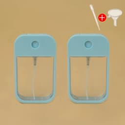 Plastic Card Bottle Perfume White Pink Blue 45ml Water Mist Spray Bottle for Hand Sanitizer Oral Spray Sprayer