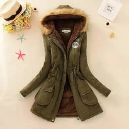 Spring Autumn Winter Jacket Women 2025 Thick Warm Hooded Parka Mujer Cotton Padded Coat 3XL Casual Slim Jacket Female