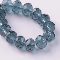 Solid Color 3x2mm 4x3mm 6x4mm 8x6mm 10x7mm 12x8mm Rondelle Faceted Czech Crystal Glass Loose Spacer Beads for Jewelry Making DIY