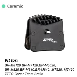 ZTTO MTB Bicycle Cooling Disc Brake Pad Heat Dissipation Ice Tech Resin Bike Hydraulic Oil Caliper Pads SLX Deore XT XTR M8000
