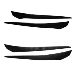 ABS Gloss Black Headlight Eyebrows Eyelid For BMW 3 Series E92 E93 3 Series 2007 2008 2009 2010 2011 2012 2013 2014