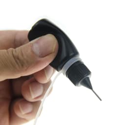 10ml Squeeze Empty Black PE Dropper Bottles With Needle Caps Plastic Bottle Liquid Vial Plastic Container DIY