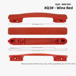 Luggage Handle Replacement Parts Carry-On Handbag Puller Travel Suitcase Leather Handle Bag Accessories Handheld Handle