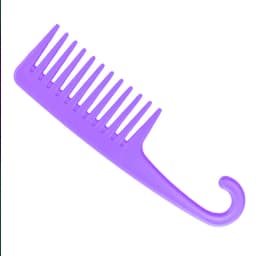 1pc Heat-Resistant Large Bending Comb Anti-Static Wide Bending Hook Split Seam Comb Hair Styling Tool Special for Real Hair Wigs