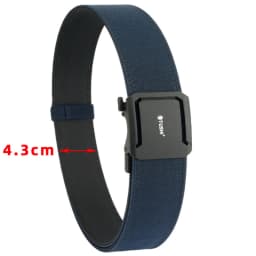 TUSHI Brand 4.3CM Wide double-layer reinforced automatic buckle training quick hanging pistol belt Mens nylon outdoor leisure