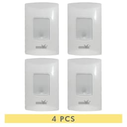 Mini Emergency Light LED Embedded Evacuation Lighting Wall-mounted Fire Fighting Lamp Indoor Corridor Lights for Power Outage