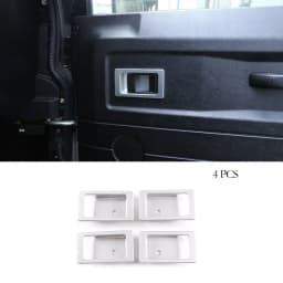 For Land Rover Defender 90 110 2004-18 Aluminum Alloy Car Door Inner Door Bowl Door Handle Decoration Replacement Accessories