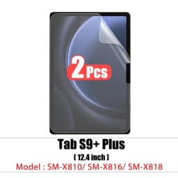 2pcs Pet Screen Protector For Samsung Galaxy Tab S7 Fe S9 Fe A9 Plus S6 Lite S7 S8 S9 A8 Plus Protective Clear Film No Glass