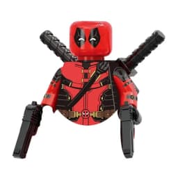 Blind Box Mini Building Blocks TV6207 Figures Big Goblin Spiderman Iron Man Venom Captain Hawk Deadpool Armor Christmas Gift Toy
