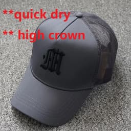 Quick Dry Baseball Hat for Men and Women, Hard Top, High Crown, Sports Hip Hop Caps, Big Head, Outdoor,