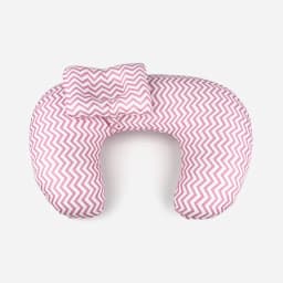 Nursing Pillow U-Shaped - Multifunctional with Removable, Machine Washable Cover - Waist & Neck Support for Breastfeeding