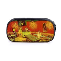 Van Gogh SunflowerThe Starry Night Paint Pencil Case Women Classic Oil Painting Stationary Bags Pencil Box School Supplies