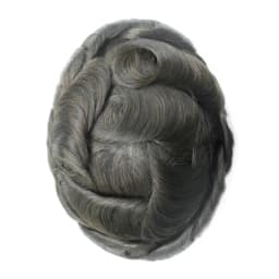 Gloryhair-NG Super Thin Skin Men Toupee 0.02-0.03mm V Loop Natural Hairline 90% Density Invisible Male Hair Unit Wig