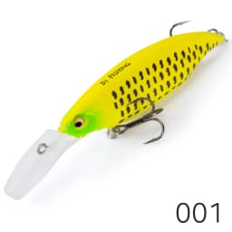 D1 Wobblers Lure Long Lip 80mm 11.5g Floating Rolling Minnow Fishing Tackle Artificial Hard Bait For Piker Bass Perch DT5013