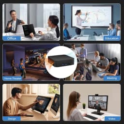Windows 11 Pro Mini Pc Computer Intel N150/Core I9 10980HK/I3-6100 16GB RAM 512GB 1/2TB SSD Pocket PC Gamer 4K HD Mini Gaming PC Desktop