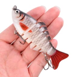 1 PCS Wobblers Fishing Lures Artificial Multi Jointed Sections Artificial Hard Bait Trolling Pike Carp Fishing Tools