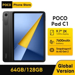 POCO Pad C1 Global Version Tablet 9.7" 2K 120Hz crystal-clear display 7600mAh battery 18W