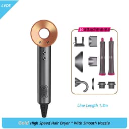 High-Speed Hair Dryer High-Power Negative Ion Hairdryers For Home Hair Salons Hair Care Hot/Cold Air Blow Dryer Free Shipping