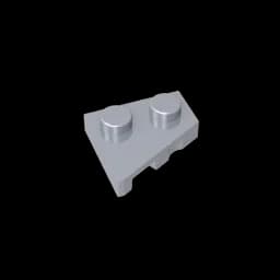 Educational Assemblage GDS-560 Wedge, Plate 2 x 2 Right compatible with lego 24307 children's toy Building Blocks Technicals